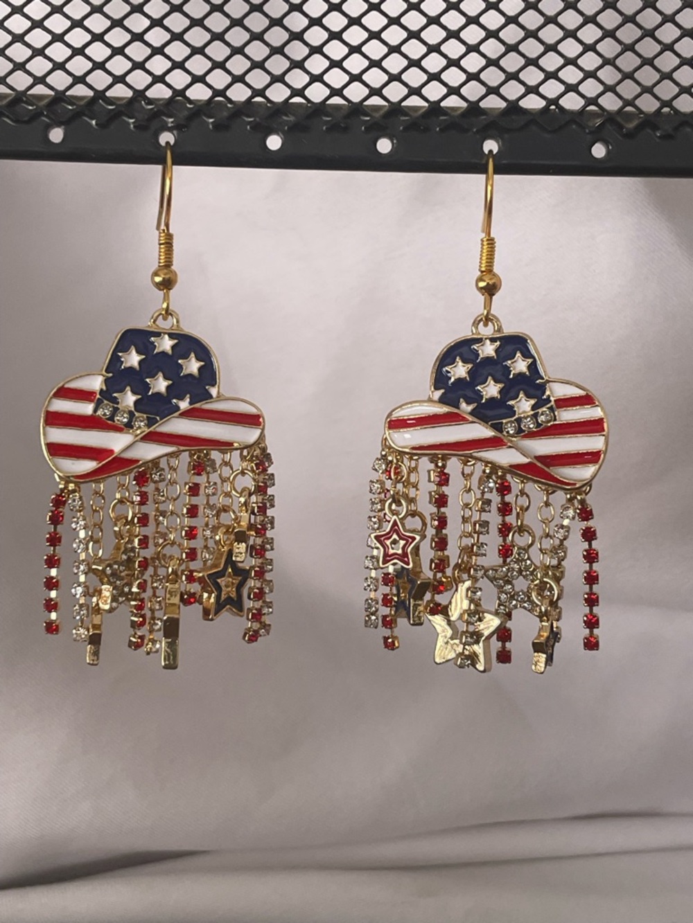 American Cowgirl Hat Earrings